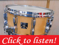 Circa 1981 Tama Superstar Birch Snare Drum 6.5x14